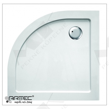 ARTTEC APRIL 9090R - sprchová vanička štvrťkruhová PAN00669