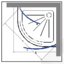 ARTTEC SKY 90 clear NEW  set s vaničkou STONE 9090R PAN00902